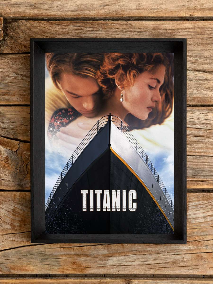 Titanik - Titanic Film Tablo Siyah Çerçeveli Film Poster Afiş Tablo