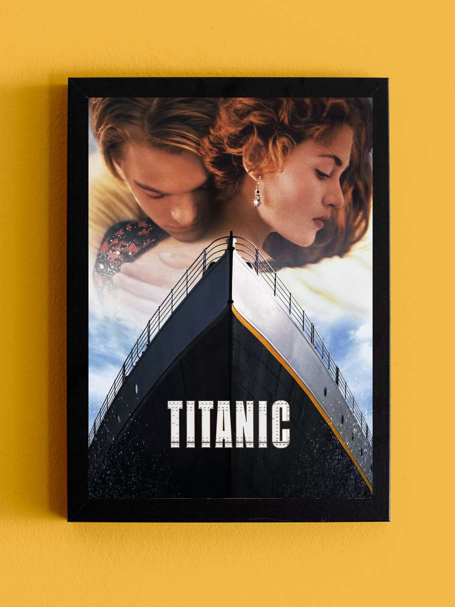 Titanik - Titanic Film Tablo Siyah Çerçeveli Film Poster Afiş Tablo