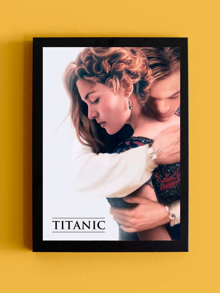 Titanik - Titanic Film Tablo Siyah Çerçeveli Film Poster Afiş Tablo