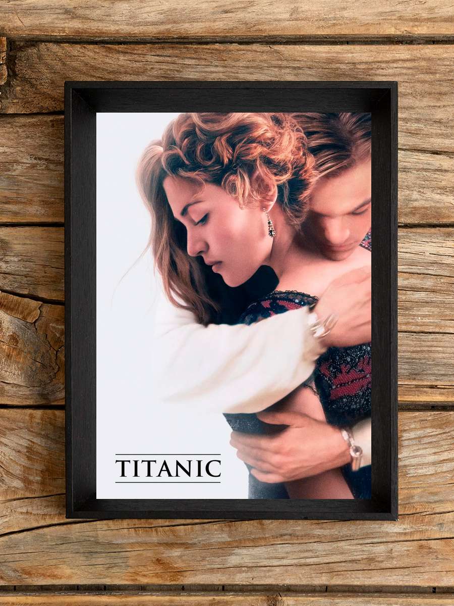 Titanik - Titanic Film Tablo Siyah Çerçeveli Film Poster Afiş Tablo