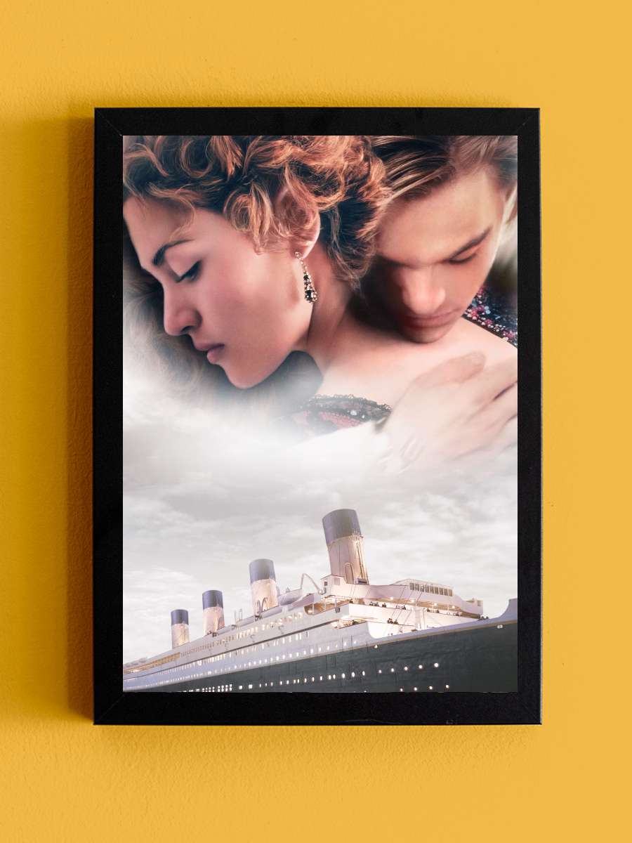 Titanik - Titanic Film Tablo Siyah Çerçeveli Film Poster Afiş Tablo