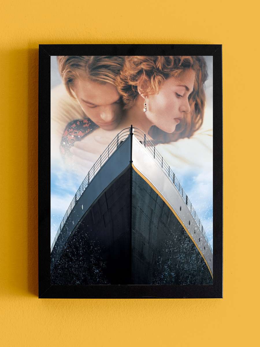 Titanik - Titanic Film Tablo Siyah Çerçeveli Film Poster Afiş Tablo