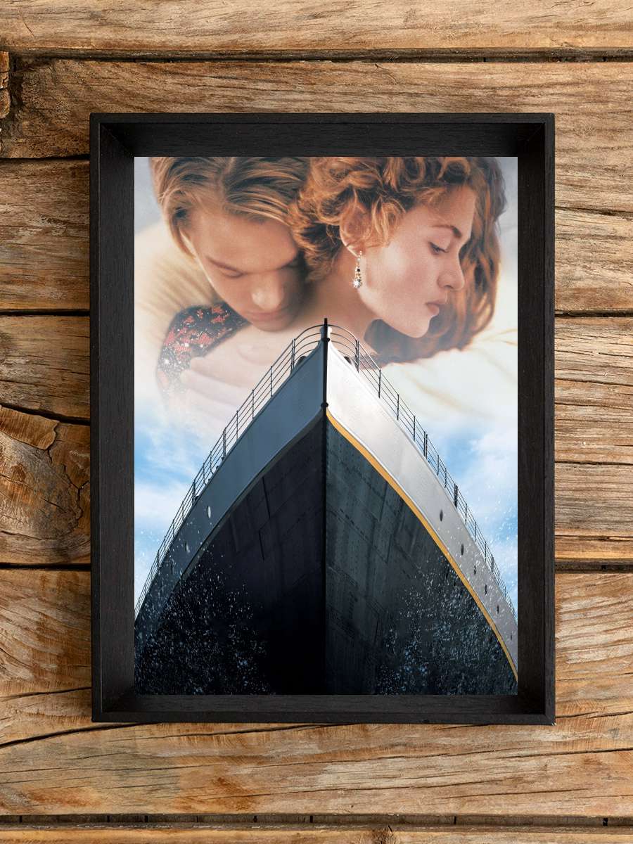 Titanik - Titanic Film Tablo Siyah Çerçeveli Film Poster Afiş Tablo