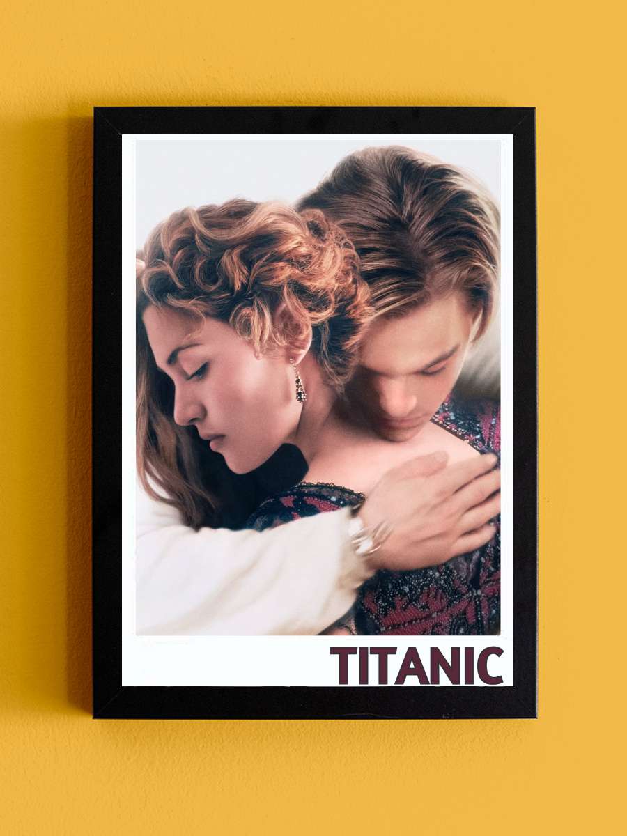 Titanik - Titanic Film Tablo Siyah Çerçeveli Film Poster Afiş Tablo