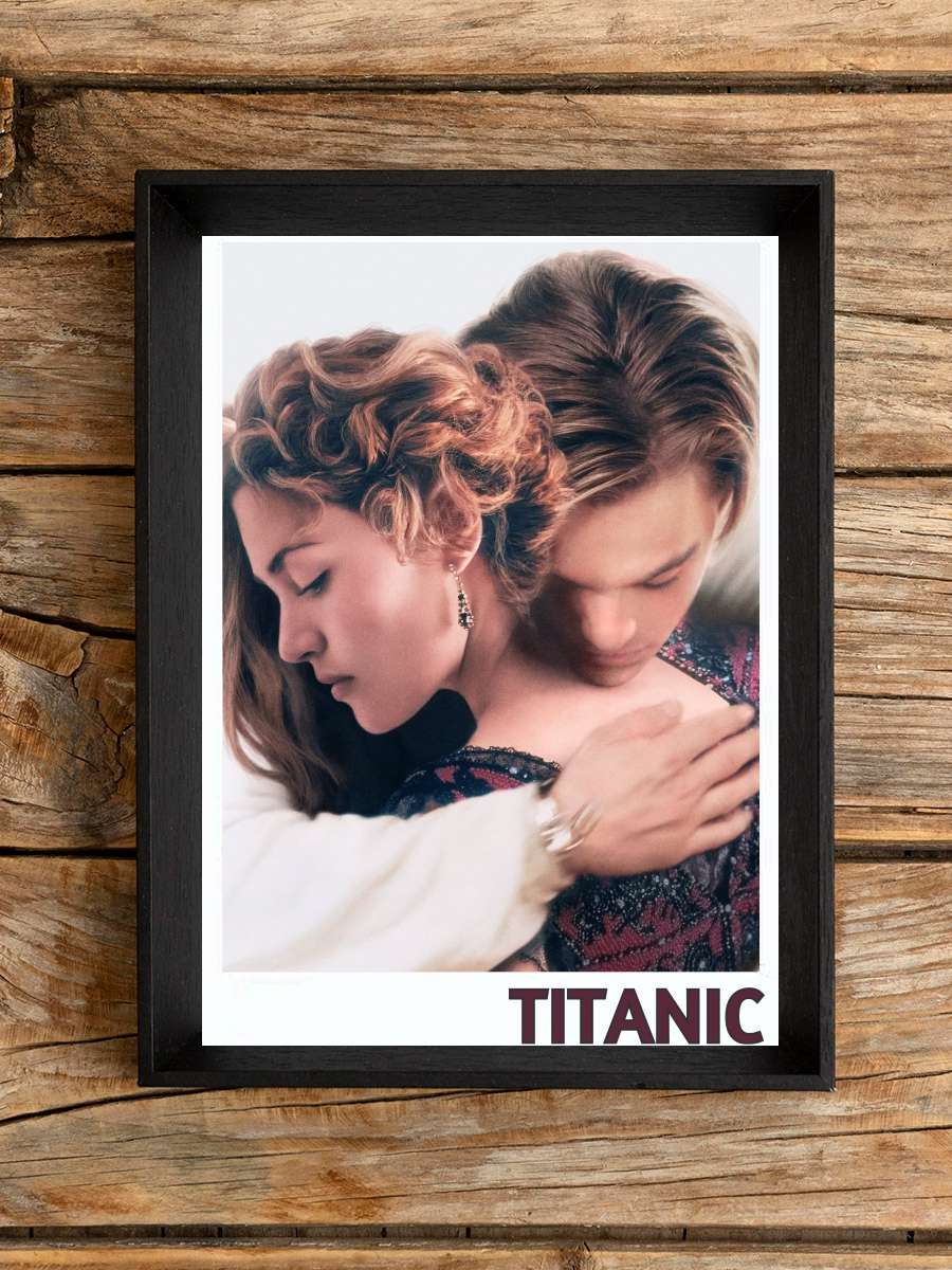 Titanik - Titanic Film Tablo Siyah Çerçeveli Film Poster Afiş Tablo