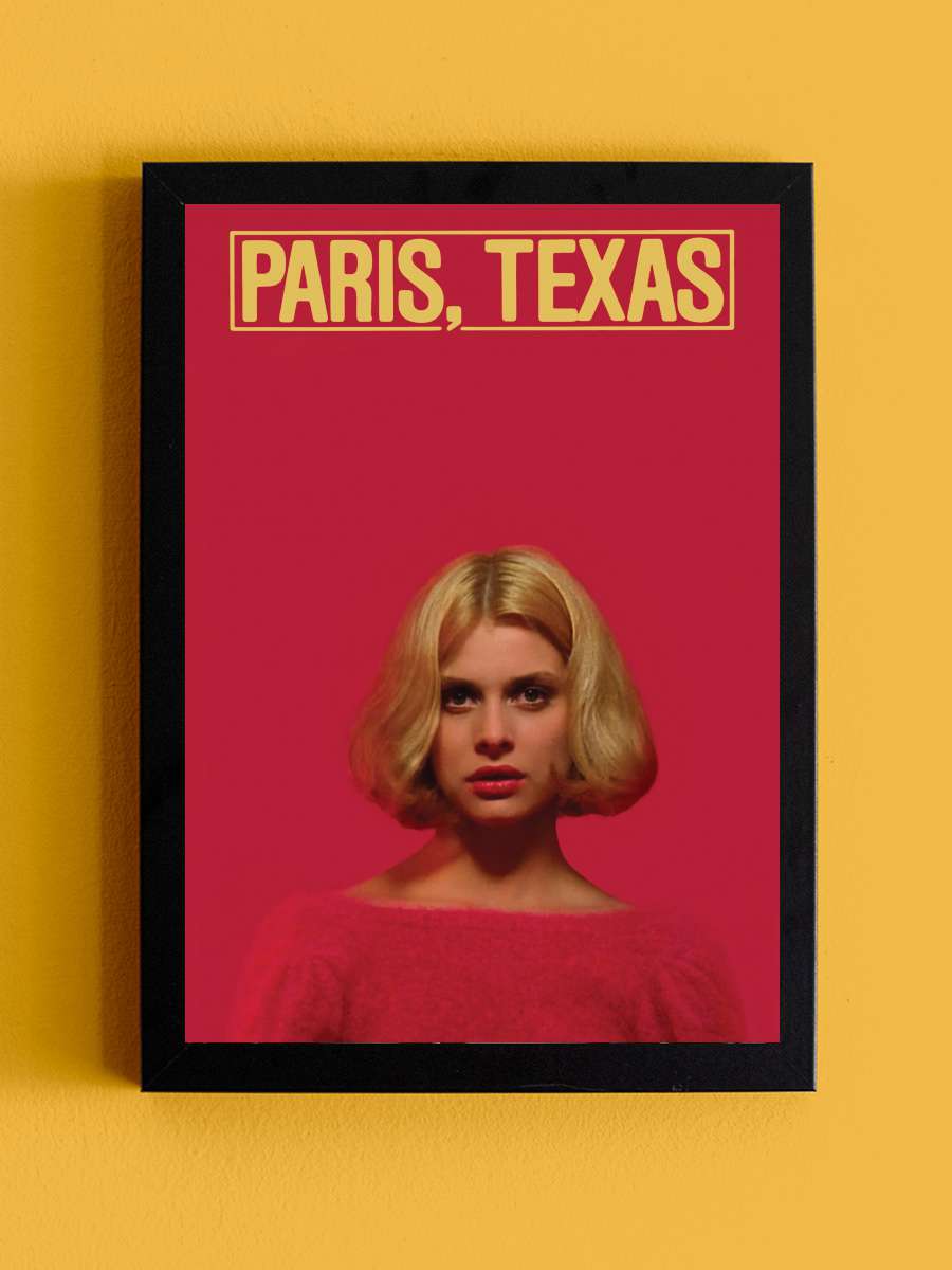 Paris, Texas Film Tablo Siyah Çerçeveli Film Poster Afiş Tablo