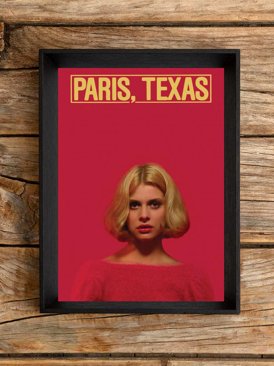 Paris, Texas Film Tablo Siyah Çerçeveli Film Poster Afiş Tablo