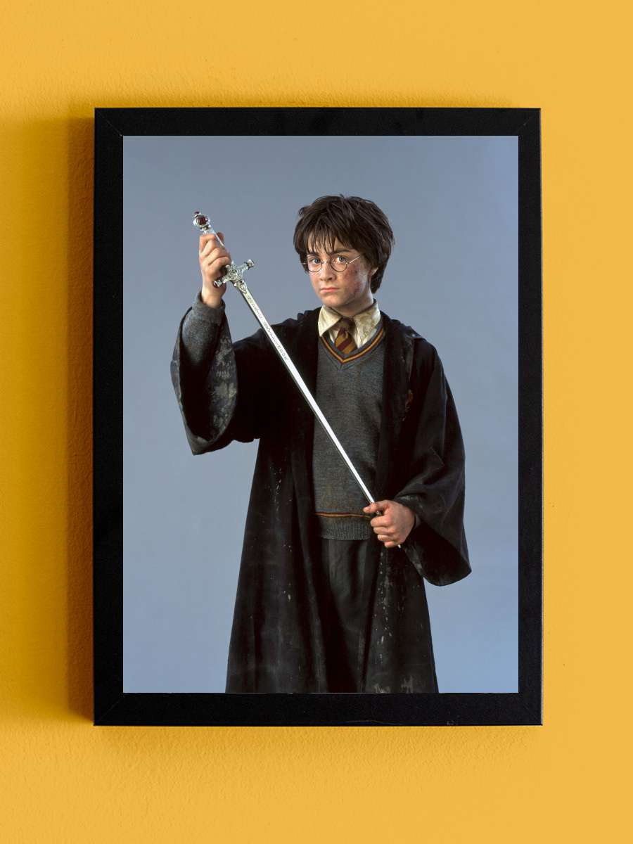 Harry Potter ve Sırlar Odası - Harry Potter and the Chamber of Secrets Film Tablo Siyah Çerçeveli Film Poster Afiş Tablo