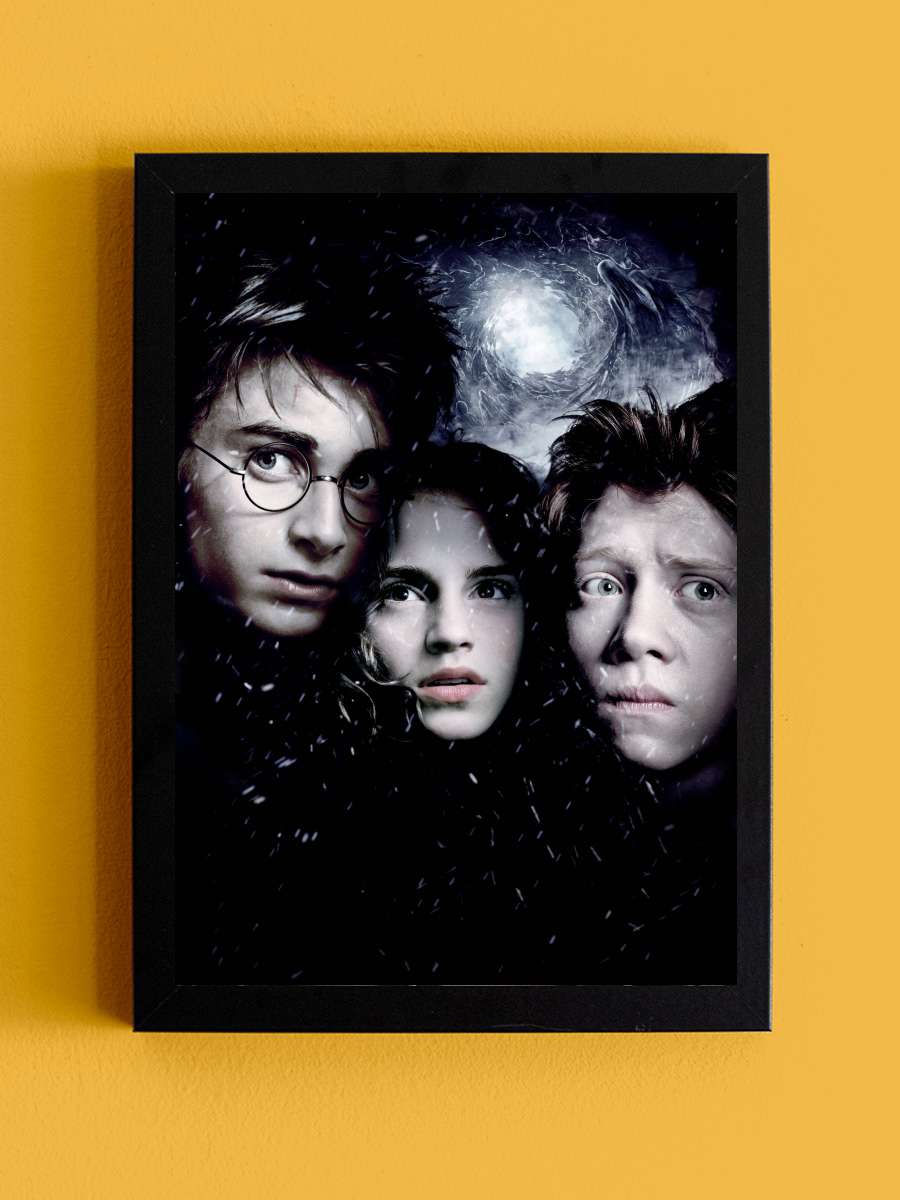 Harry Potter ve Azkaban Tutsağı - Harry Potter and the Prisoner of Azkaban Film Tablo Siyah Çerçeveli Film Poster Afiş Tablo