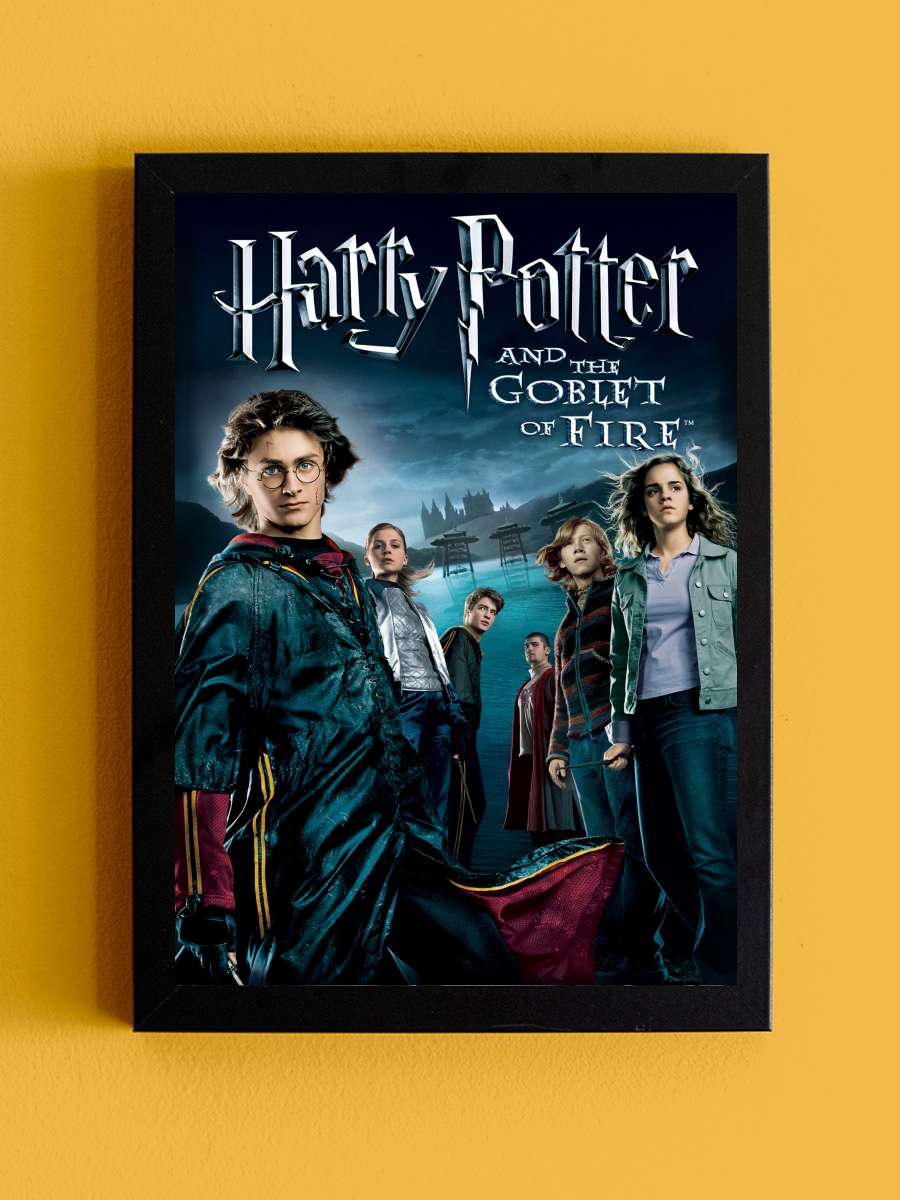 Harry Potter ve Ateş Kadehi - Harry Potter and the Goblet of Fire Film Tablo Siyah Çerçeveli Film Poster Afiş Tablo