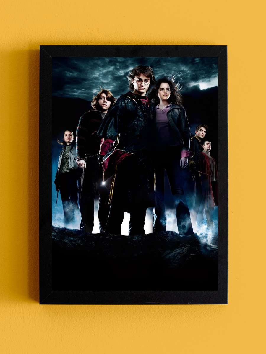 Harry Potter ve Ateş Kadehi - Harry Potter and the Goblet of Fire Film Tablo Siyah Çerçeveli Film Poster Afiş Tablo