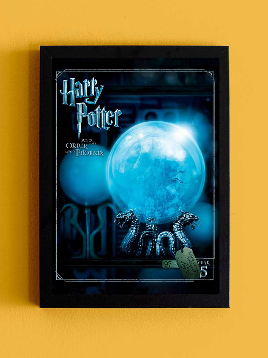 Harry Potter ve Zümrüdüanka Yoldaşlığı - Harry Potter and the Order of the Phoenix Film Tablo Siyah Çerçeveli Film Poster Afiş Tablo