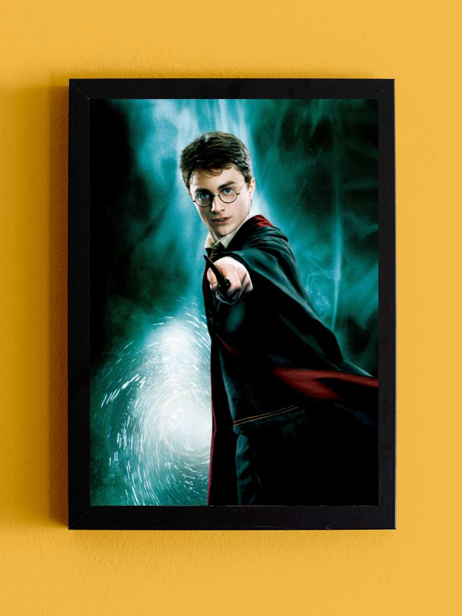 Harry Potter ve Zümrüdüanka Yoldaşlığı - Harry Potter and the Order of the Phoenix Film Tablo Siyah Çerçeveli Film Poster Afiş Tablo