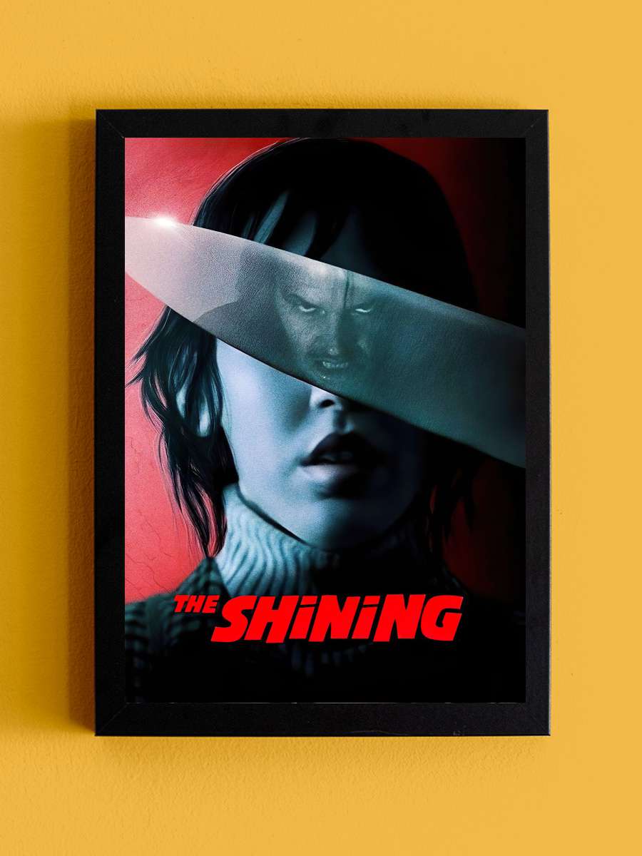 Cinnet - The Shining Film Tablo Siyah Çerçeveli Film Poster Afiş Tablo