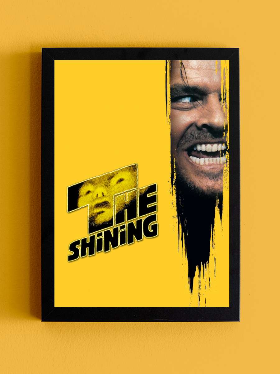 Cinnet - The Shining Film Tablo Siyah Çerçeveli Film Poster Afiş Tablo