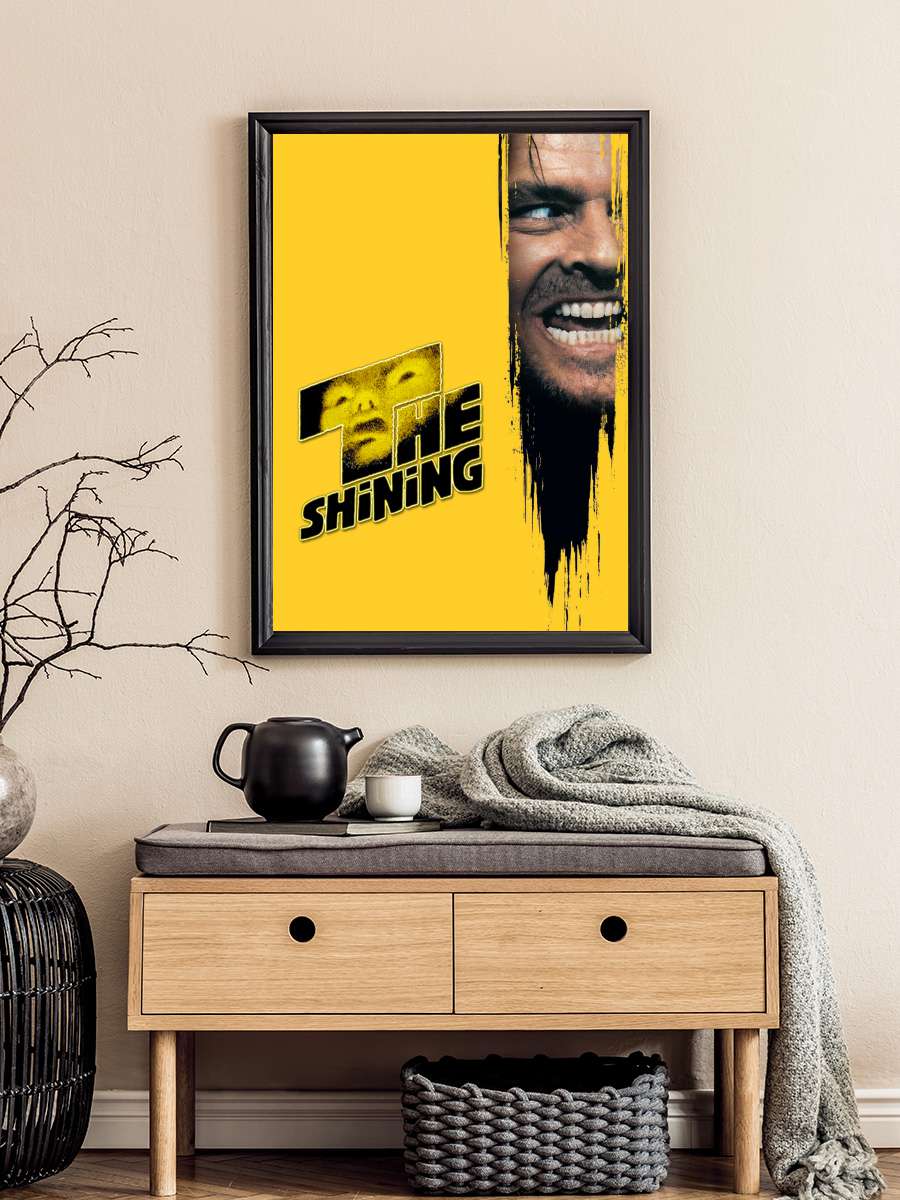 Cinnet - The Shining Film Tablo Siyah Çerçeveli Film Poster Afiş Tablo