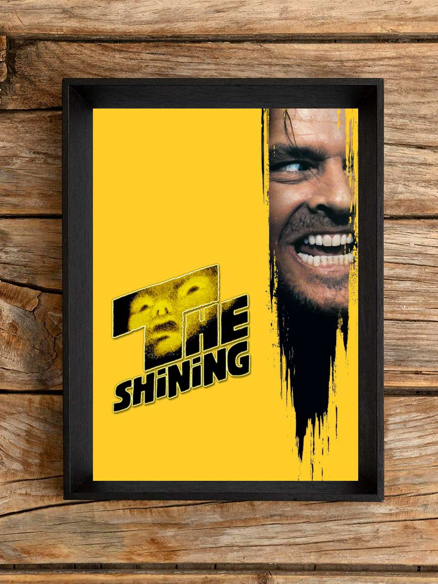 Cinnet - The Shining Film Tablo Siyah Çerçeveli Film Poster Afiş Tablo