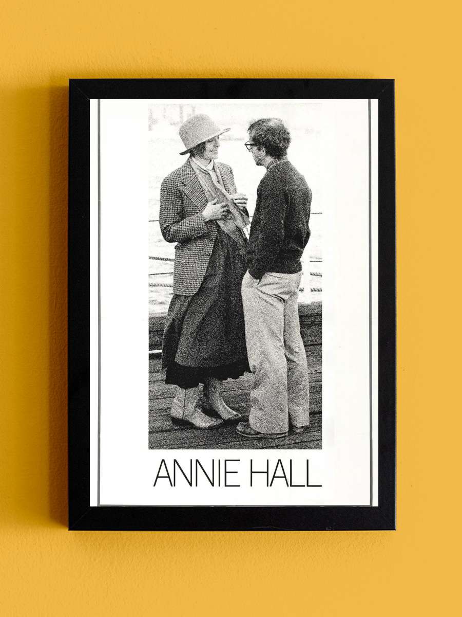 Annie Hall Film Tablo Siyah Çerçeveli Film Poster Afiş Tablo