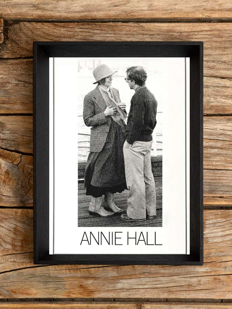 Annie Hall Film Tablo Siyah Çerçeveli Film Poster Afiş Tablo