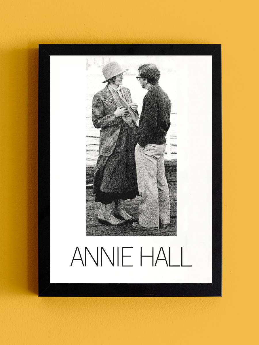 Annie Hall Film Tablo Siyah Çerçeveli Film Poster Afiş Tablo