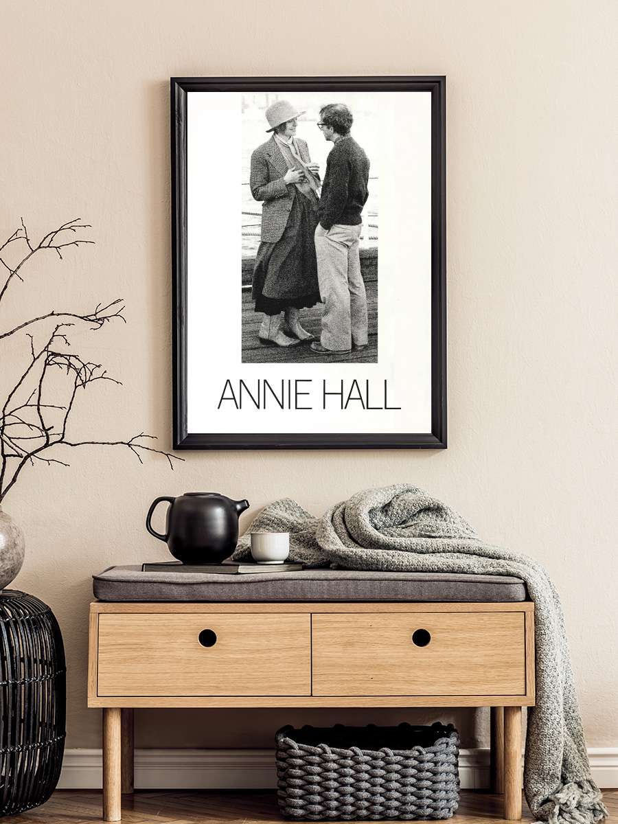 Annie Hall Film Tablo Siyah Çerçeveli Film Poster Afiş Tablo