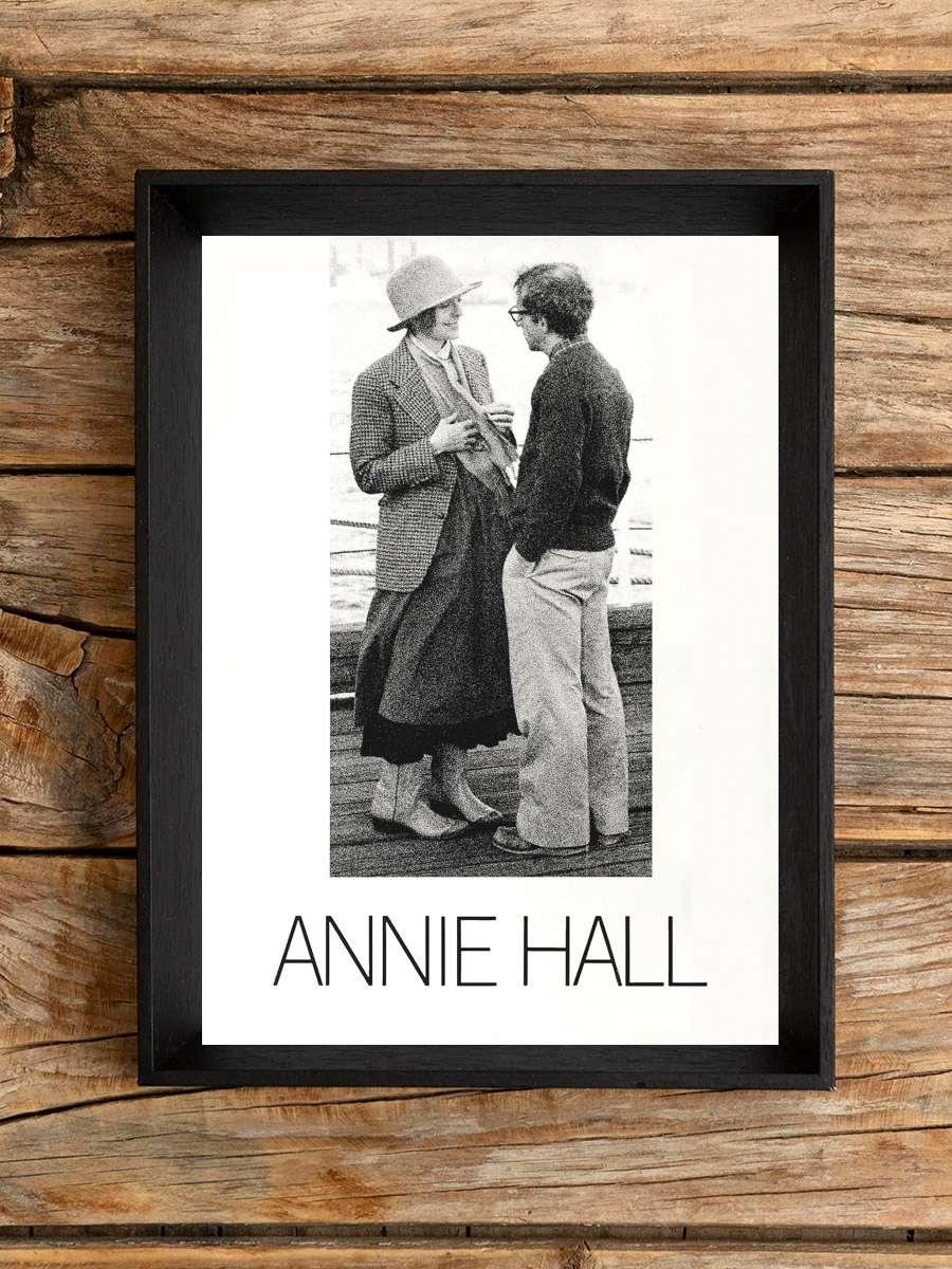 Annie Hall Film Tablo Siyah Çerçeveli Film Poster Afiş Tablo