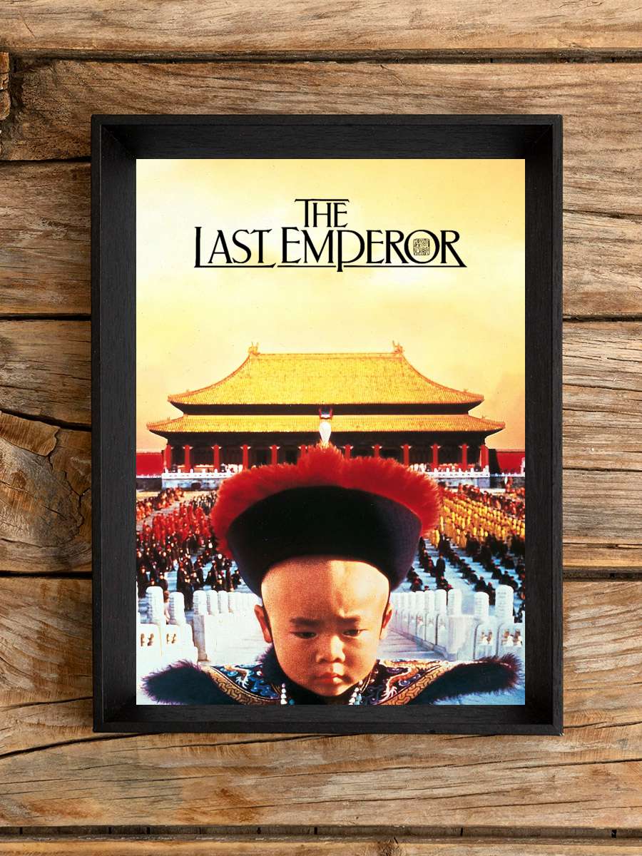 Son İmparator - The Last Emperor Film Tablo Siyah Çerçeveli Film Poster Afiş Tablo