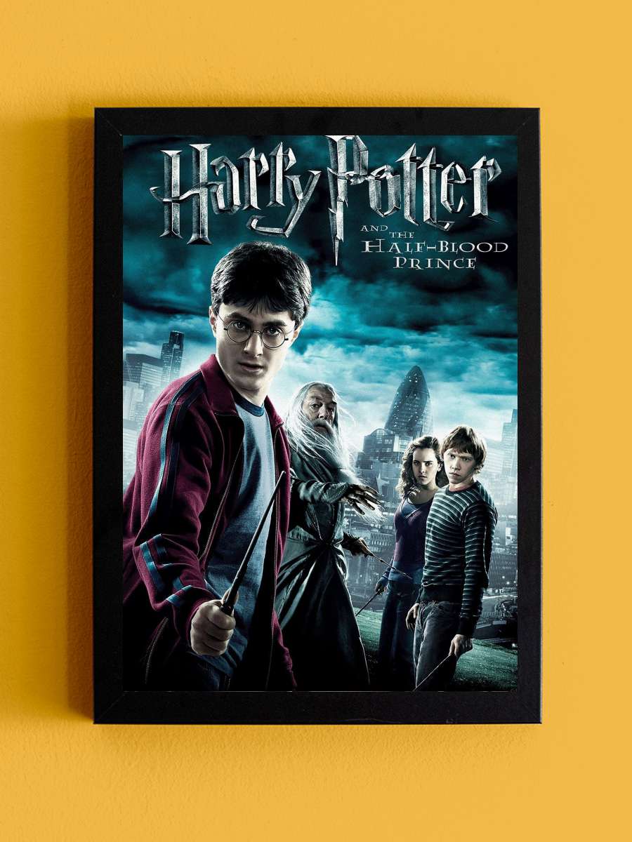 Harry Potter ve Melez Prens - Harry Potter and the Half-Blood Prince Film Tablo Siyah Çerçeveli Film Poster Afiş Tablo