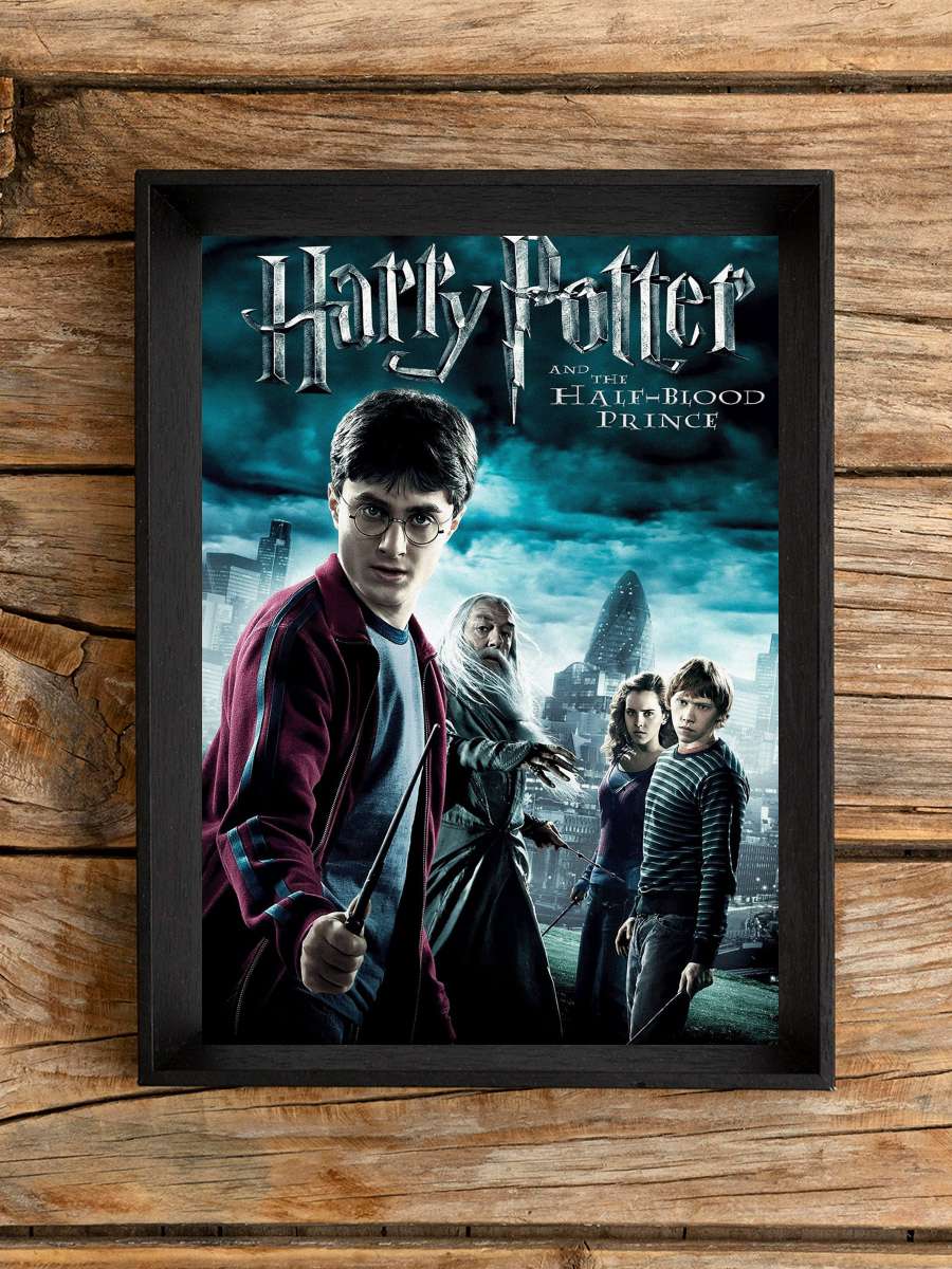 Harry Potter ve Melez Prens - Harry Potter and the Half-Blood Prince Film Tablo Siyah Çerçeveli Film Poster Afiş Tablo