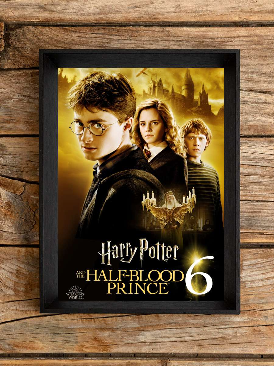 Harry Potter ve Melez Prens - Harry Potter and the Half-Blood Prince Film Tablo Siyah Çerçeveli Film Poster Afiş Tablo