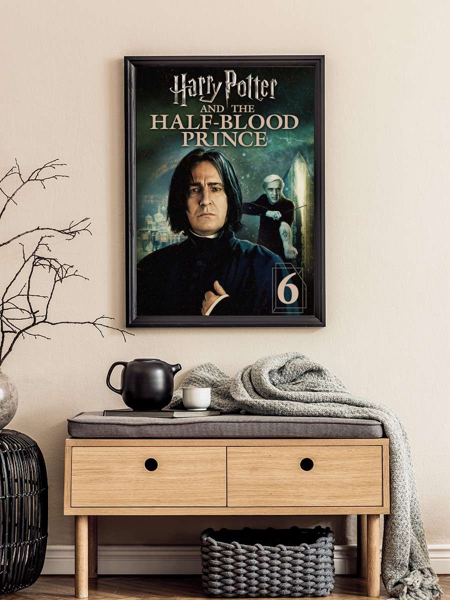 Harry Potter ve Melez Prens - Harry Potter and the Half-Blood Prince Film Tablo Siyah Çerçeveli Film Poster Afiş Tablo