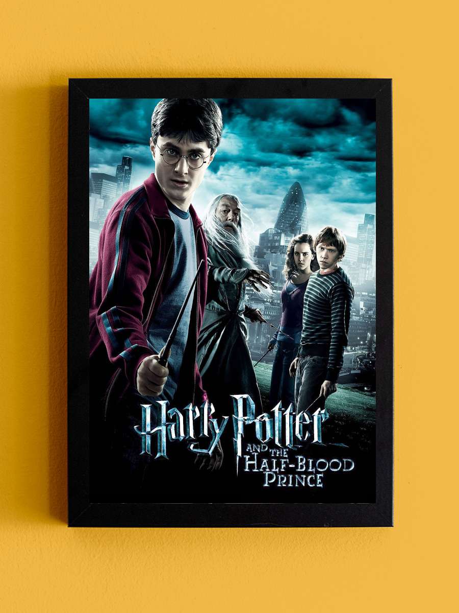 Harry Potter ve Melez Prens - Harry Potter and the Half-Blood Prince Film Tablo Siyah Çerçeveli Film Poster Afiş Tablo