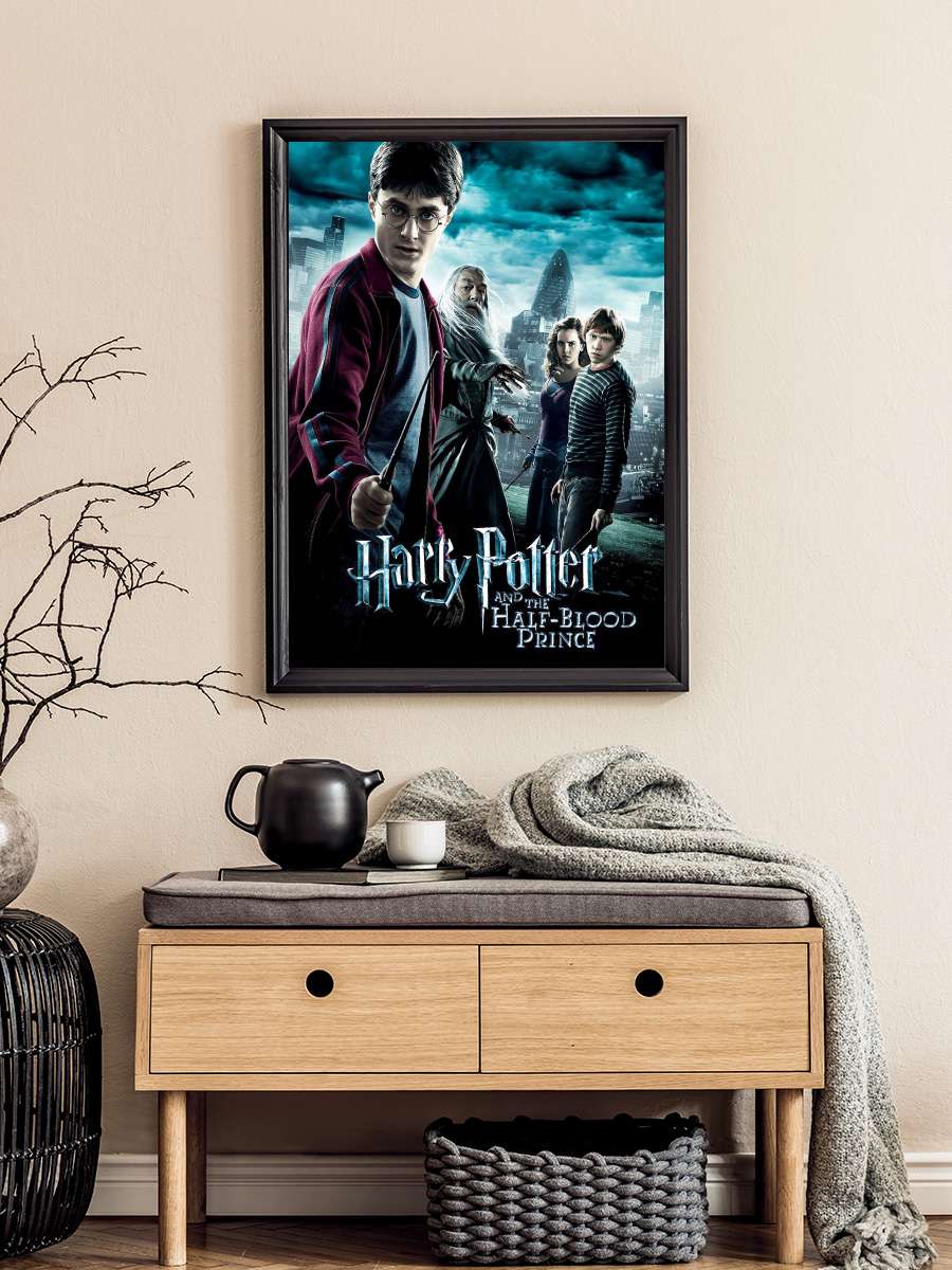 Harry Potter ve Melez Prens - Harry Potter and the Half-Blood Prince Film Tablo Siyah Çerçeveli Film Poster Afiş Tablo