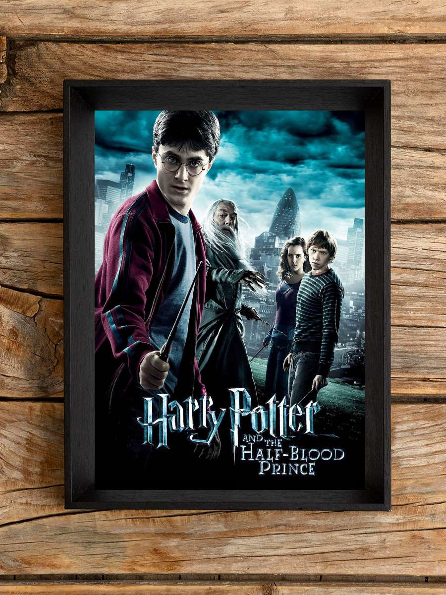 Harry Potter ve Melez Prens - Harry Potter and the Half-Blood Prince Film Tablo Siyah Çerçeveli Film Poster Afiş Tablo