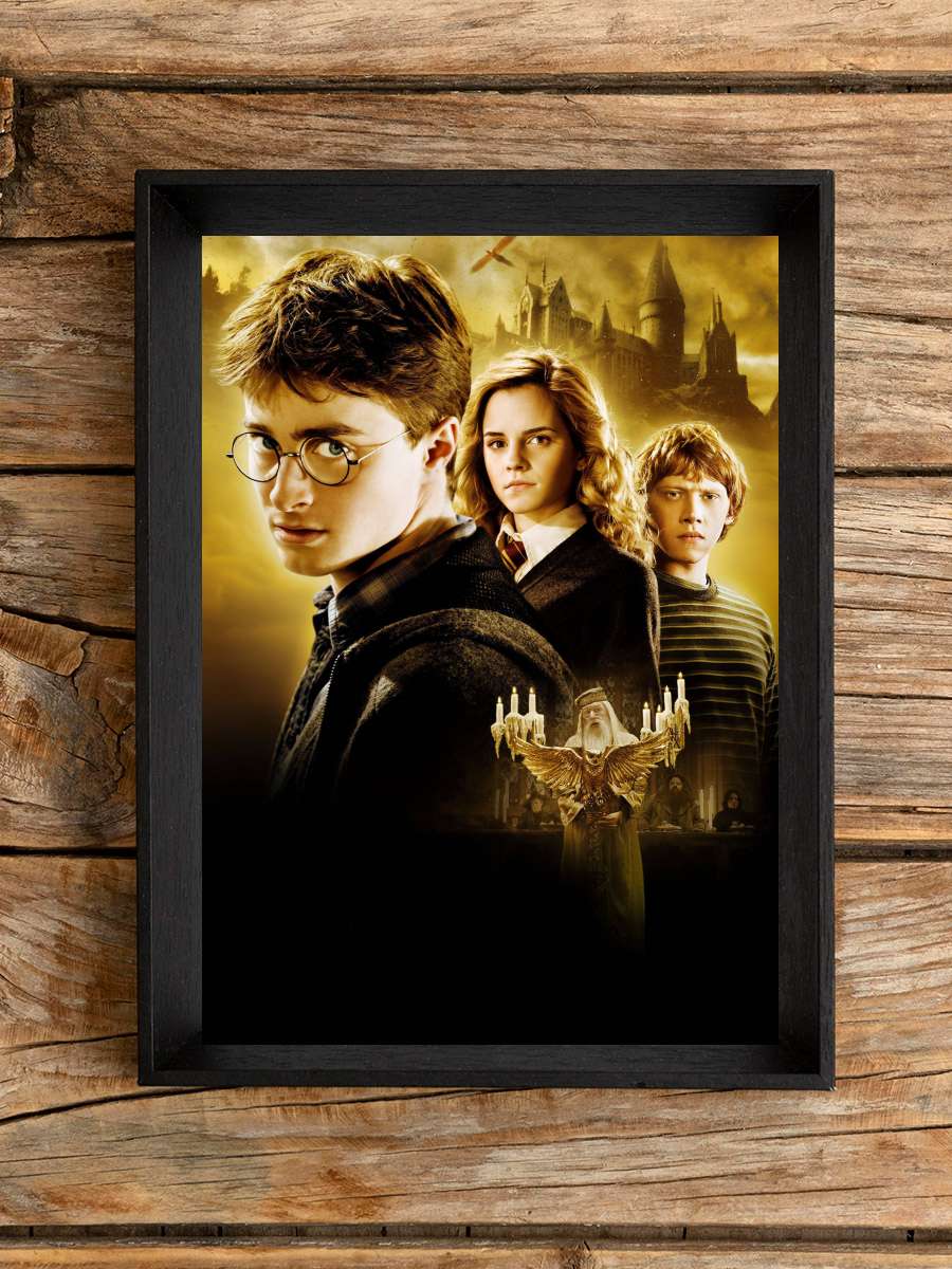 Harry Potter ve Melez Prens - Harry Potter and the Half-Blood Prince Film Tablo Siyah Çerçeveli Film Poster Afiş Tablo