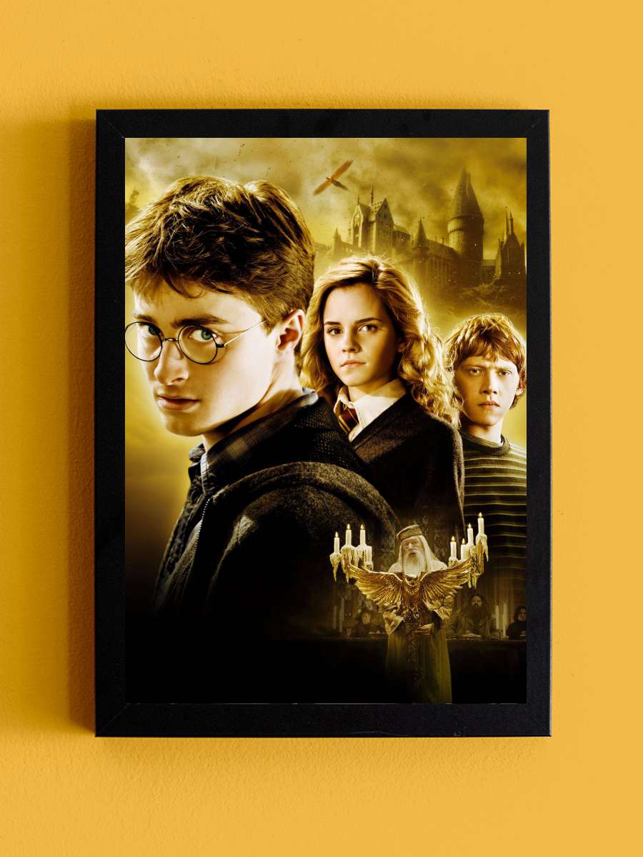 Harry Potter ve Melez Prens - Harry Potter and the Half-Blood Prince Film Tablo Siyah Çerçeveli Film Poster Afiş Tablo