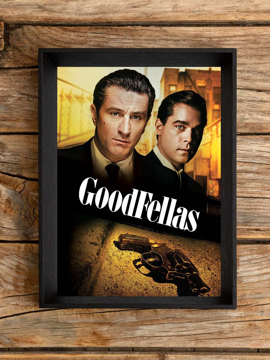 Sıkı Dostlar - GoodFellas Film Tablo Siyah Çerçeveli Film Poster Afiş Tablo