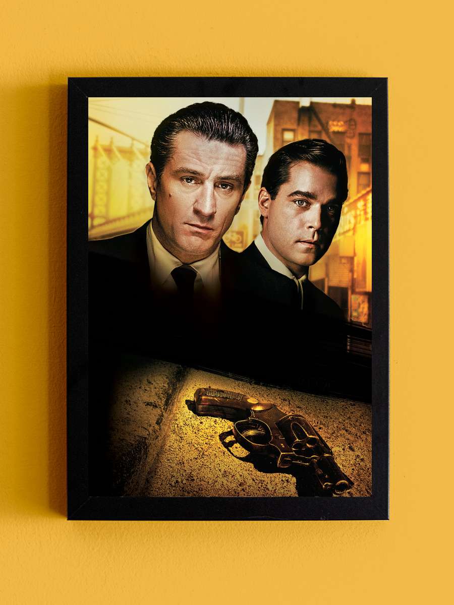 Sıkı Dostlar - GoodFellas Film Tablo Siyah Çerçeveli Film Poster Afiş Tablo