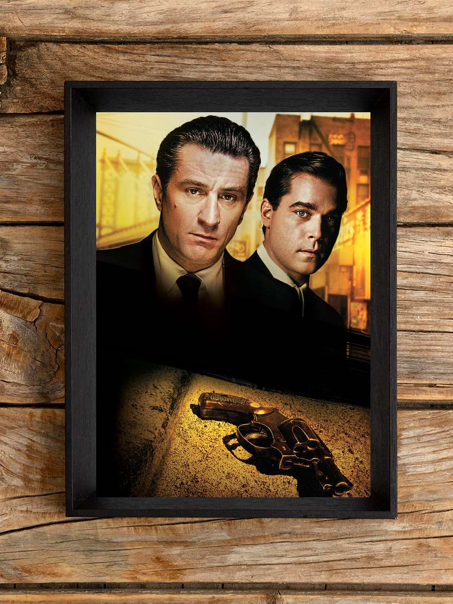 Sıkı Dostlar - GoodFellas Film Tablo Siyah Çerçeveli Film Poster Afiş Tablo