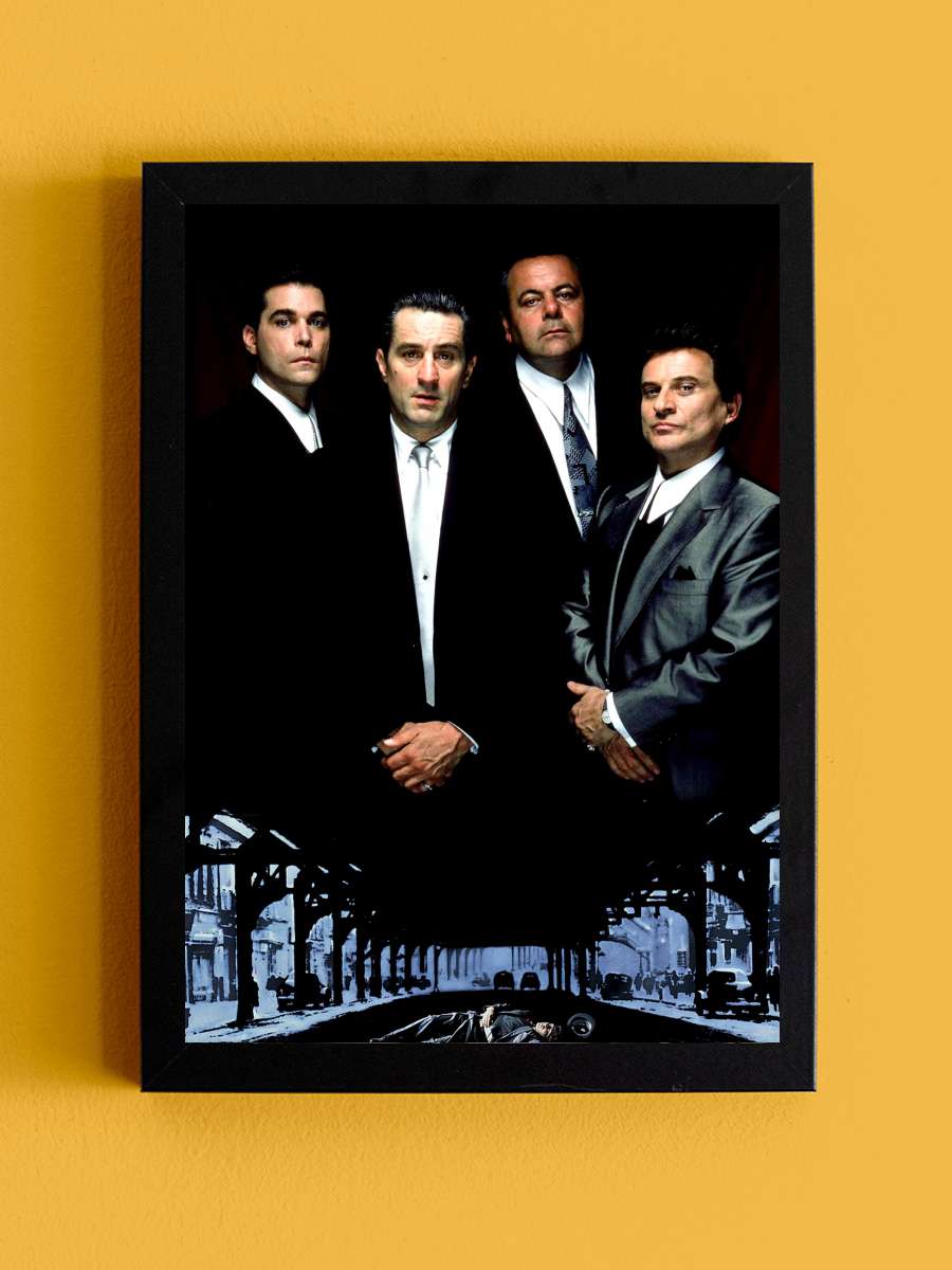 Sıkı Dostlar - GoodFellas Film Tablo Siyah Çerçeveli Film Poster Afiş Tablo