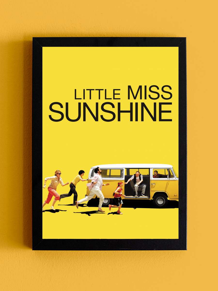 Küçük Gün Işığım - Little Miss Sunshine Film Tablo Siyah Çerçeveli Film Poster Afiş Tablo