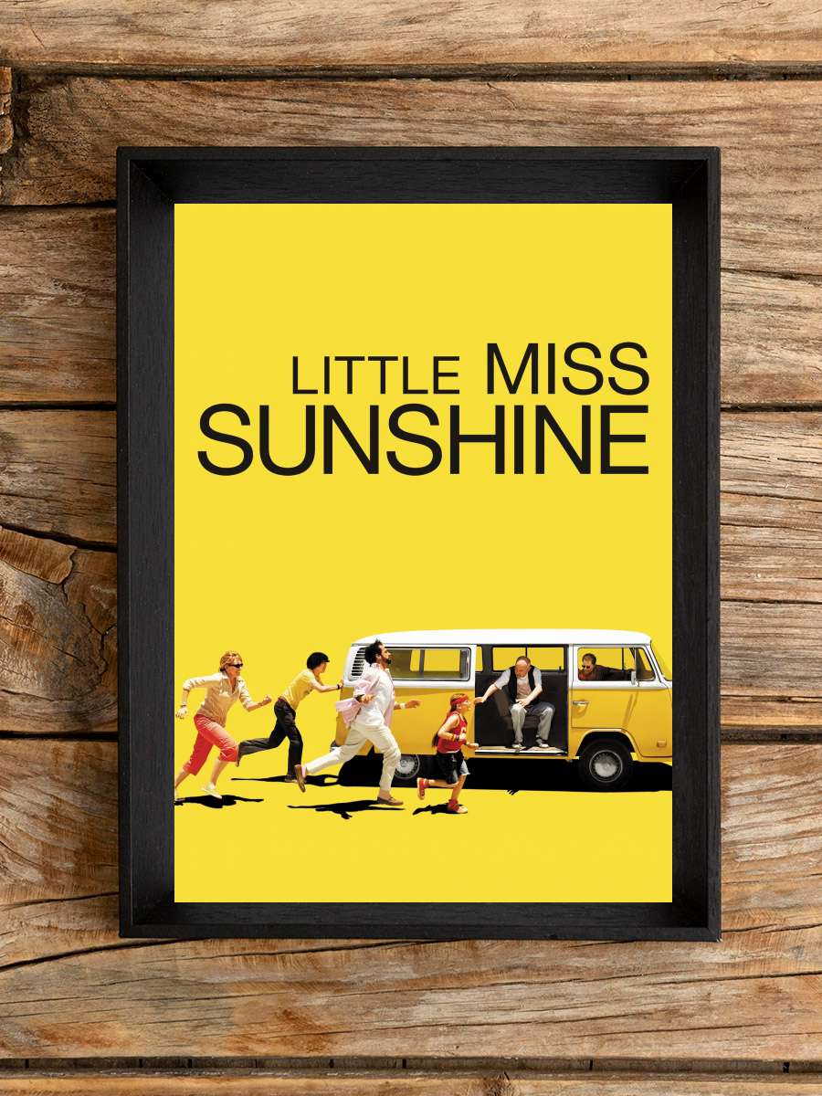 Küçük Gün Işığım - Little Miss Sunshine Film Tablo Siyah Çerçeveli Film Poster Afiş Tablo