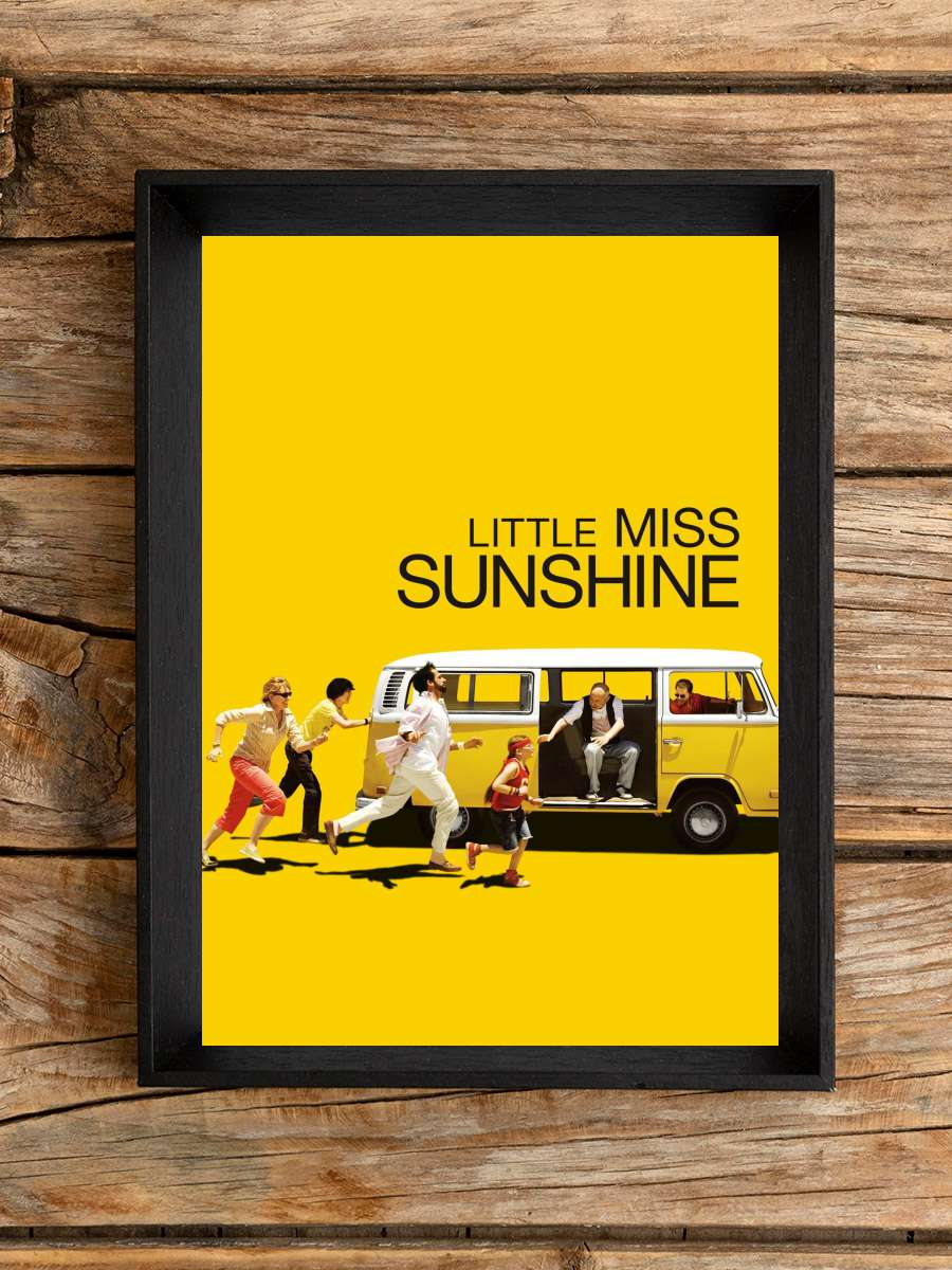 Küçük Gün Işığım - Little Miss Sunshine Film Tablo Siyah Çerçeveli Film Poster Afiş Tablo