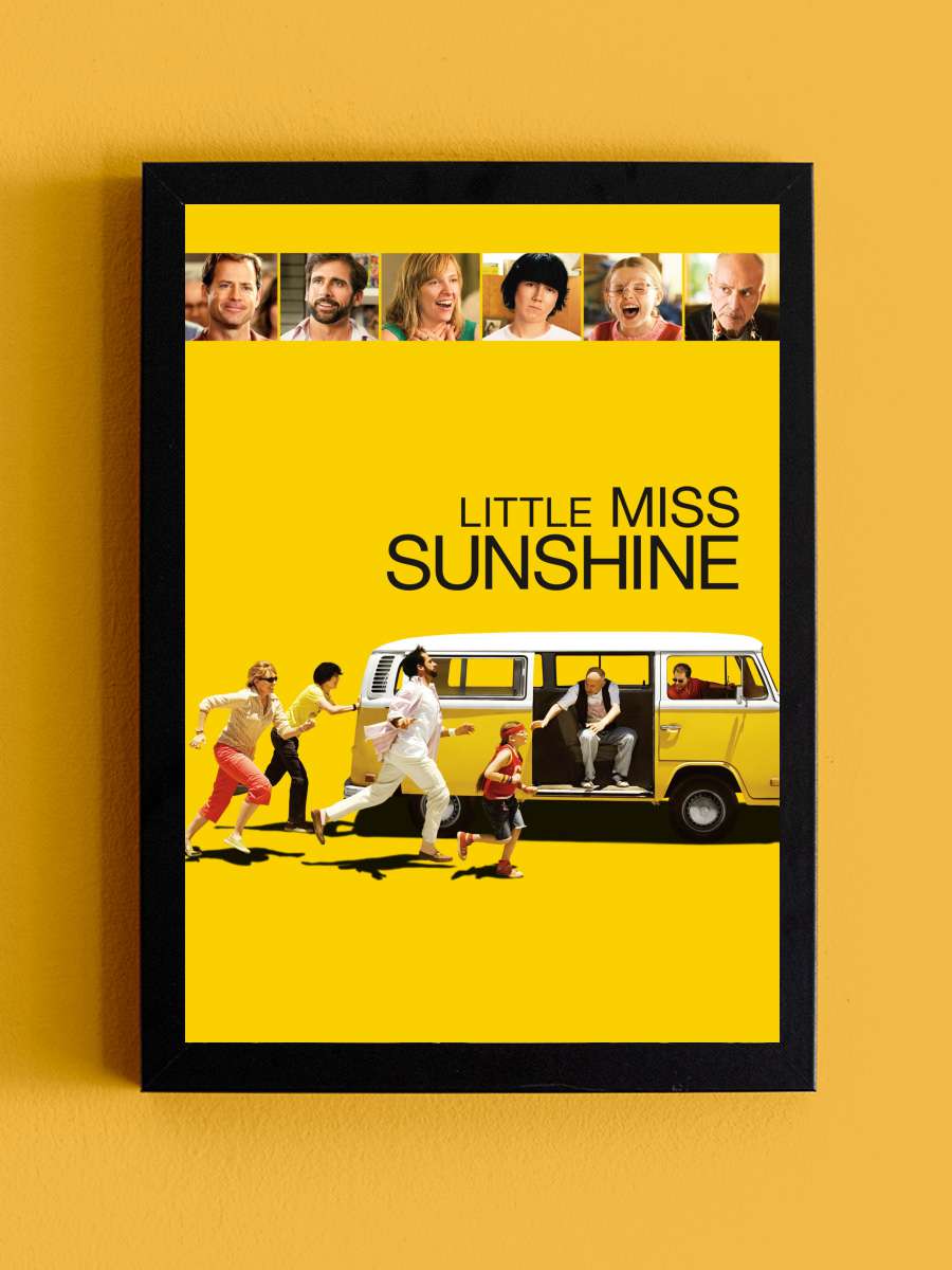 Küçük Gün Işığım - Little Miss Sunshine Film Tablo Siyah Çerçeveli Film Poster Afiş Tablo