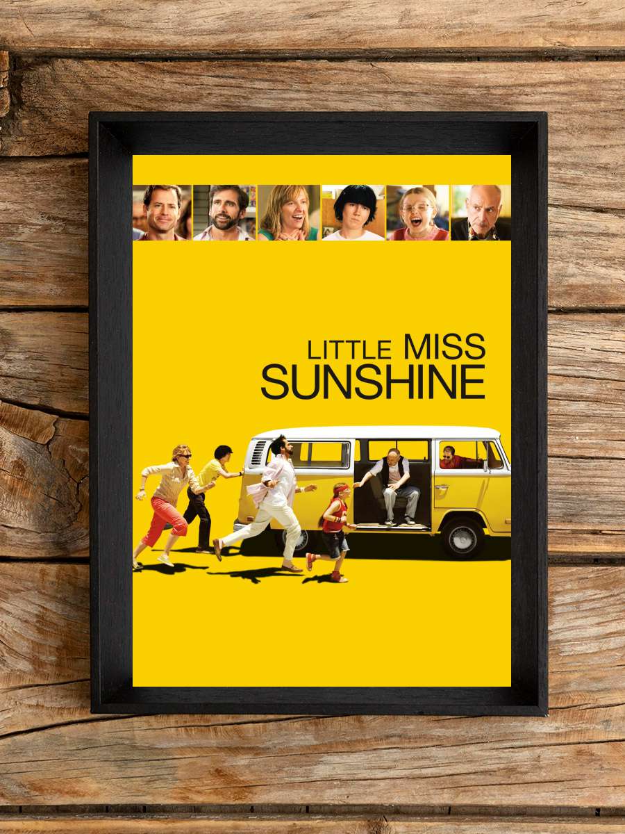 Küçük Gün Işığım - Little Miss Sunshine Film Tablo Siyah Çerçeveli Film Poster Afiş Tablo