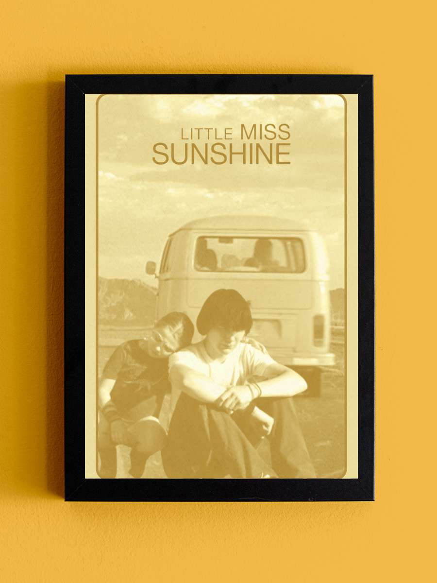 Küçük Gün Işığım - Little Miss Sunshine Film Tablo Siyah Çerçeveli Film Poster Afiş Tablo