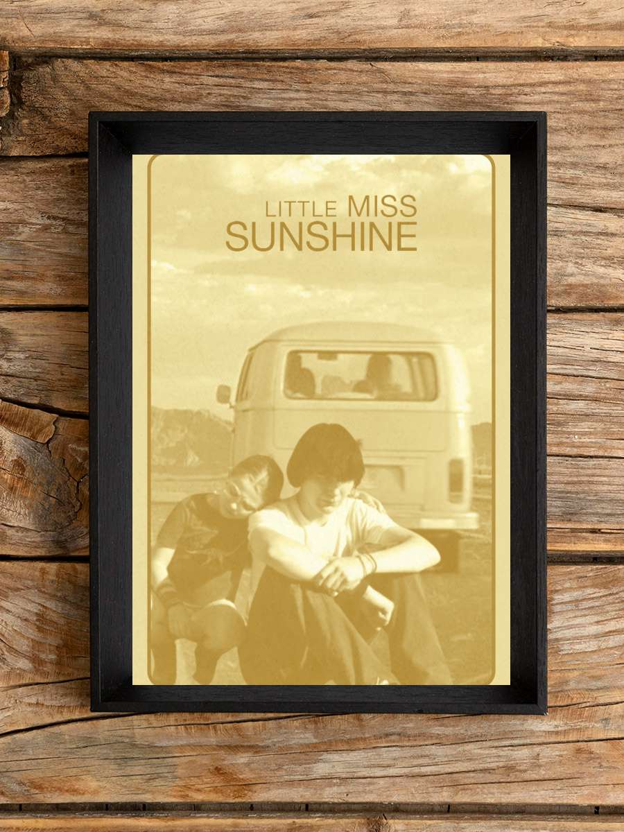 Küçük Gün Işığım - Little Miss Sunshine Film Tablo Siyah Çerçeveli Film Poster Afiş Tablo