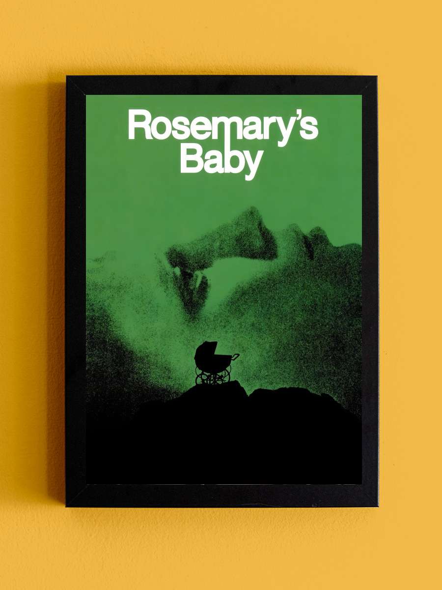 Rosemary'nin Bebeği - Rosemary's Baby Film Tablo Siyah Çerçeveli Film Poster Afiş Tablo