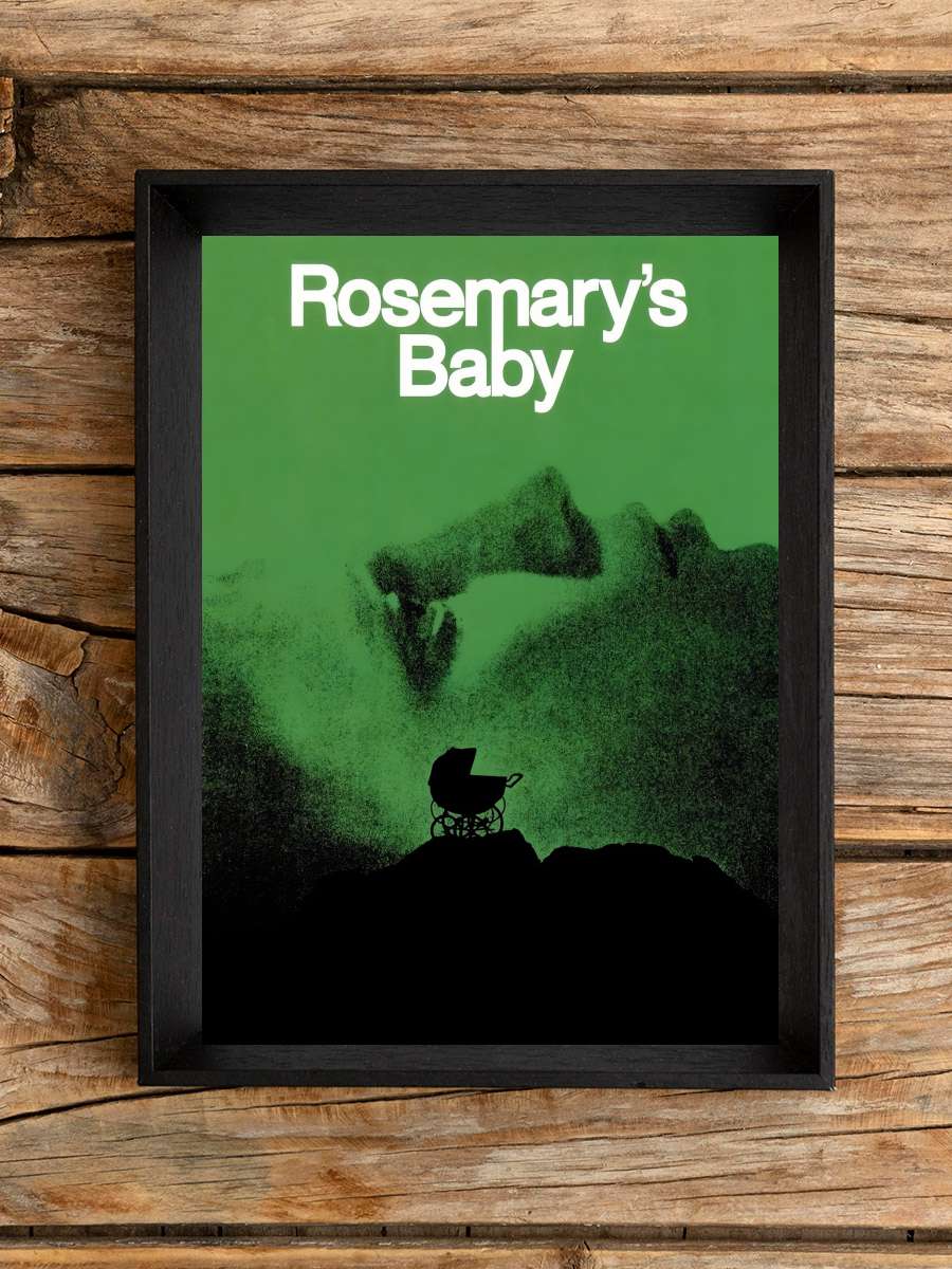 Rosemary'nin Bebeği - Rosemary's Baby Film Tablo Siyah Çerçeveli Film Poster Afiş Tablo