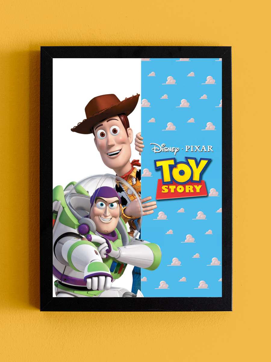 Oyuncak Hikayesi - Toy Story Film Tablo Siyah Çerçeveli Film Poster Afiş Tablo